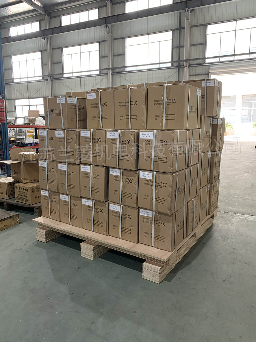 磁粉離合器發往巴基斯坦